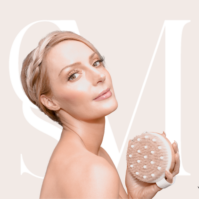 Invigorate your skin with CSM Body Brush. 