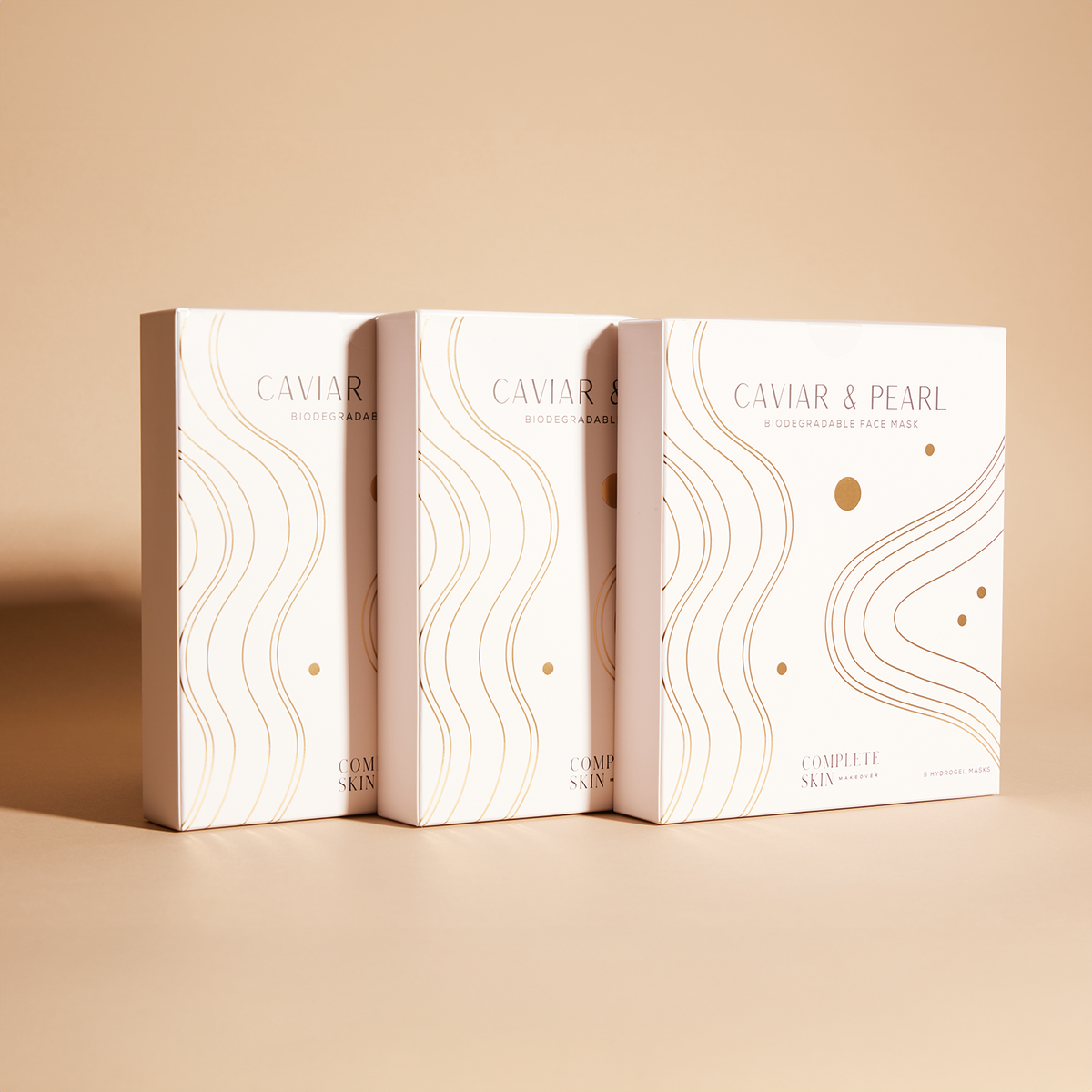 Caviar & Pearl Hydrogel Mask, 15 Sheets | CSM — Complete Skin Makeover