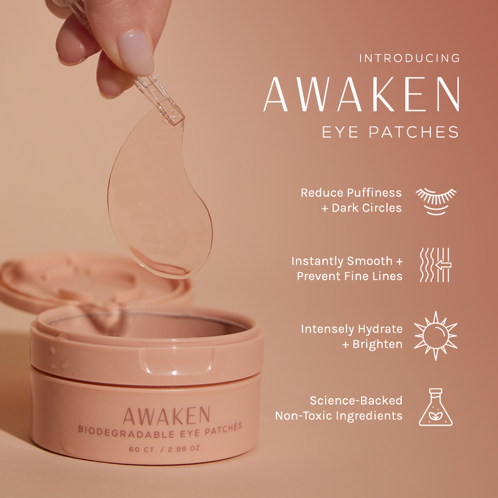 Glowing Face + Eye Mask Set
