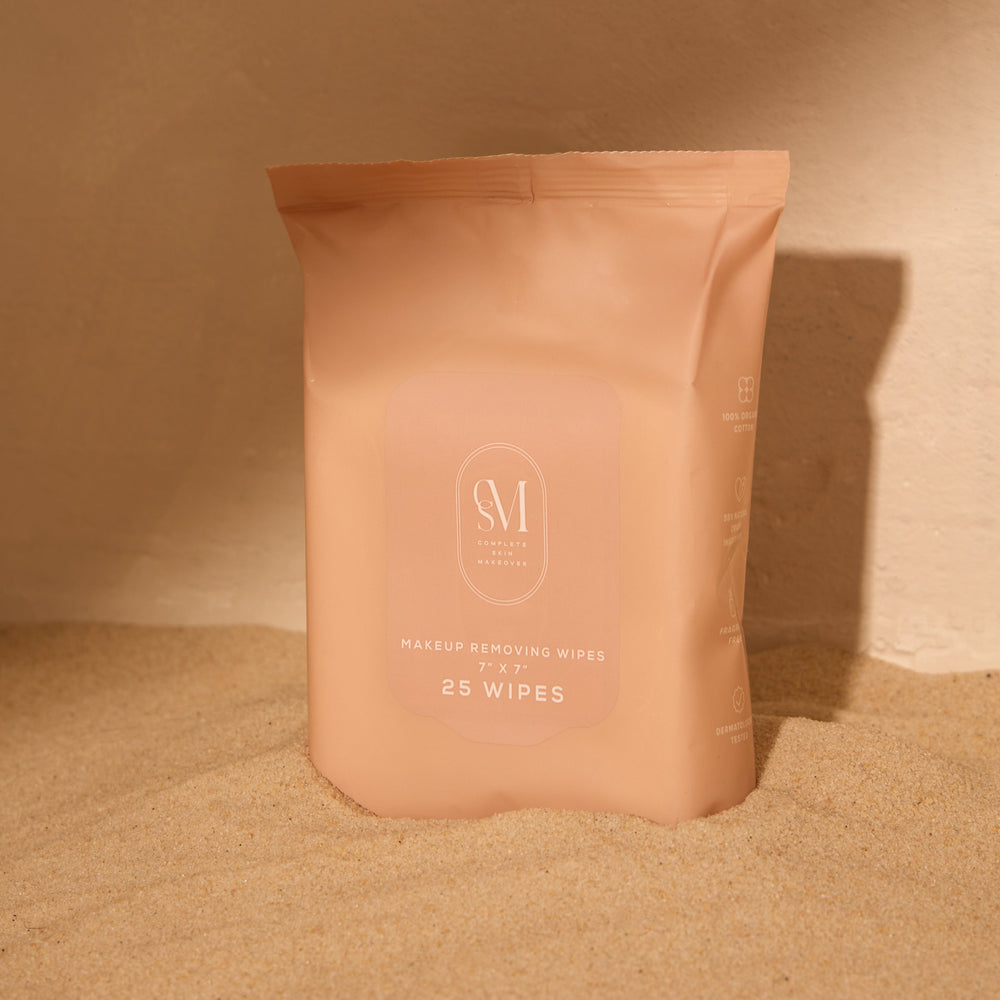 Organic Cotton Makeup removing wipes