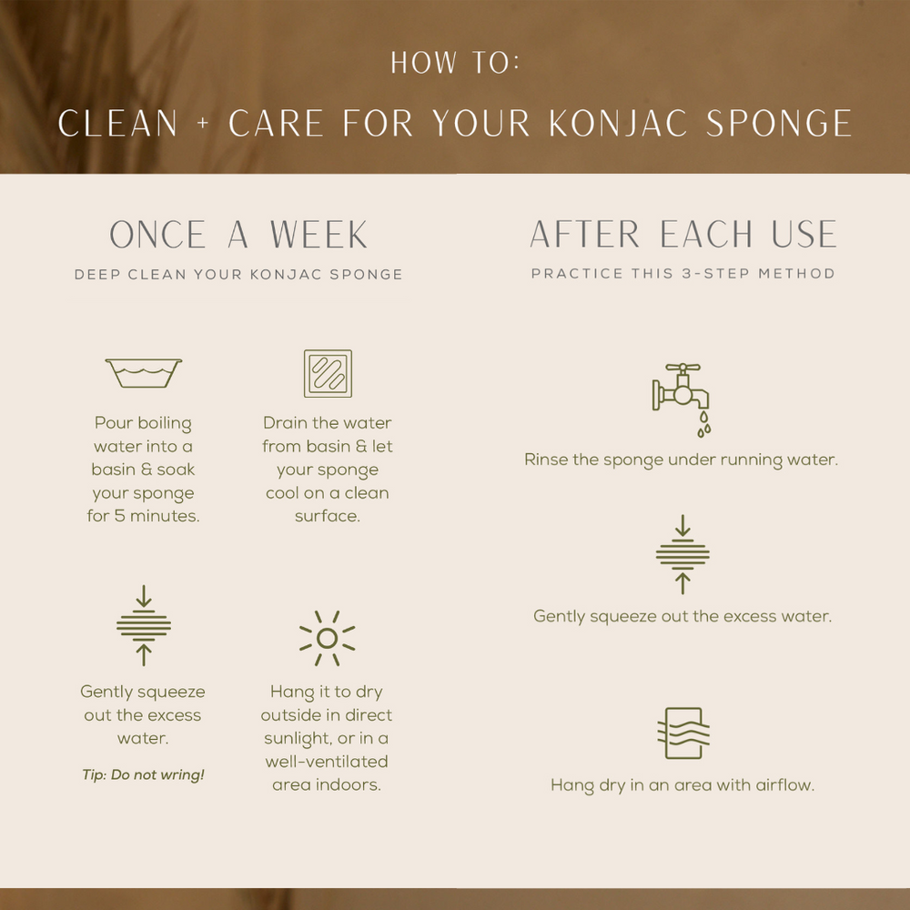 Konjac Sponges